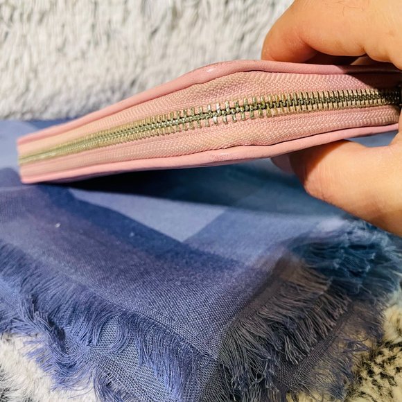 GUC - COACH LASER CUT TAYLOR SATCHEL & FLORAL PERFORATED ACCRD ZIP WALLET - Picture 15 of 16